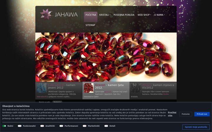 Screenshot of jahawa.com