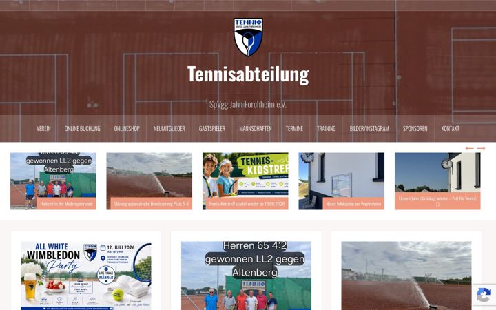 Screenshot of jahn-tennis.de