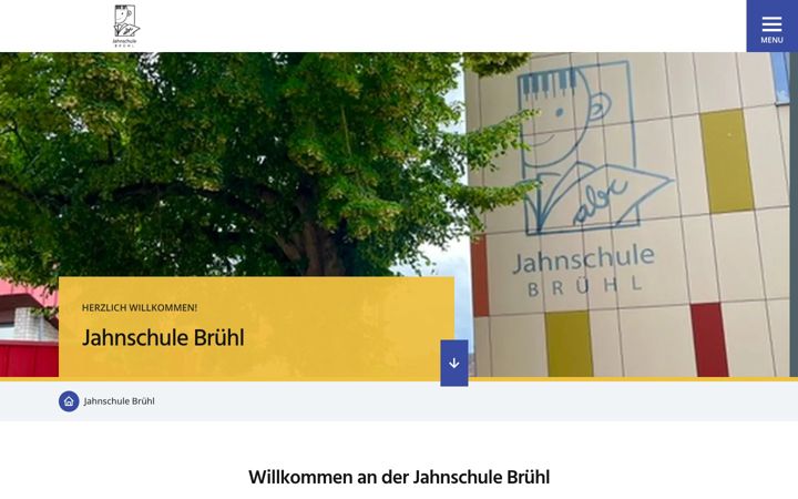 Screenshot of jahnschule-bruehl.de