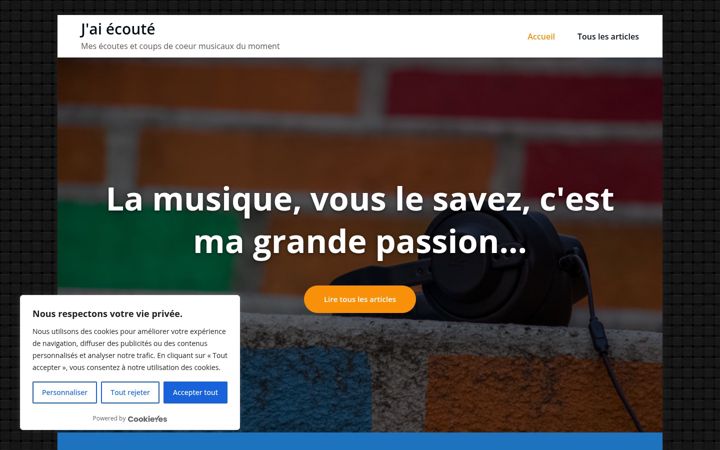 Screenshot of jai-ecoute.fr