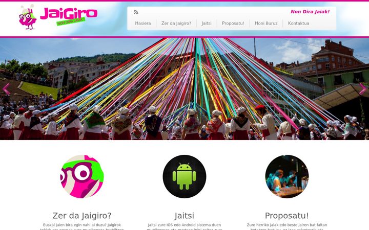 Screenshot of jaigiro.net