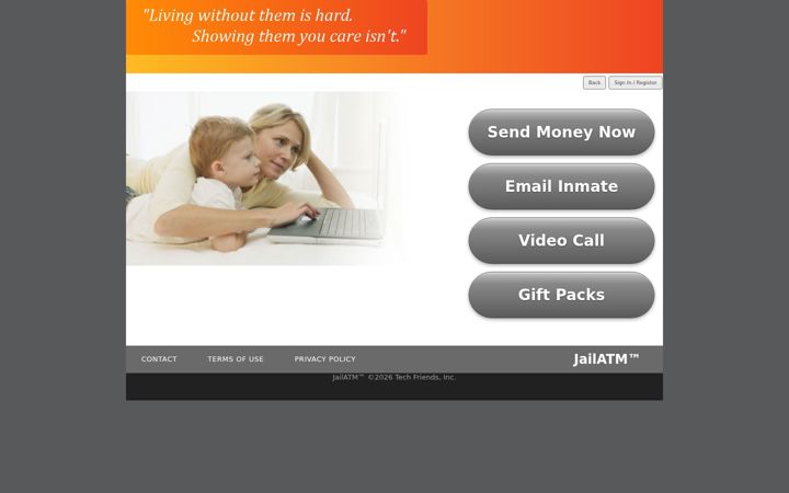 Ekrano kopija jailatm.com