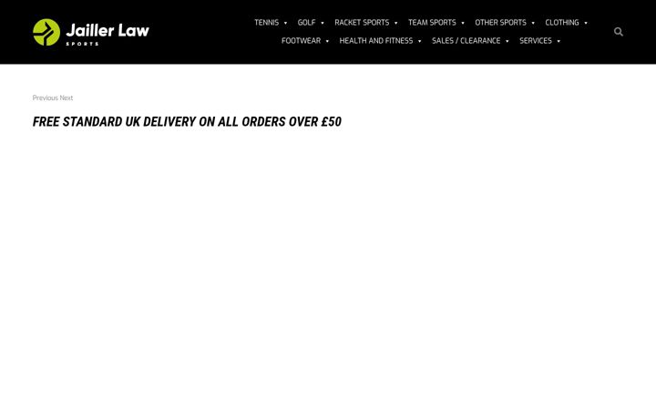 Screenshot of jaillerlawsports.co.uk