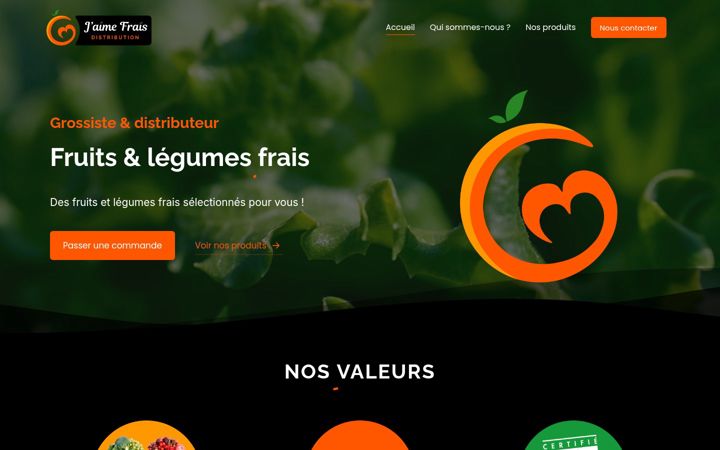 Screenshot of jaimefraisdistribution.fr