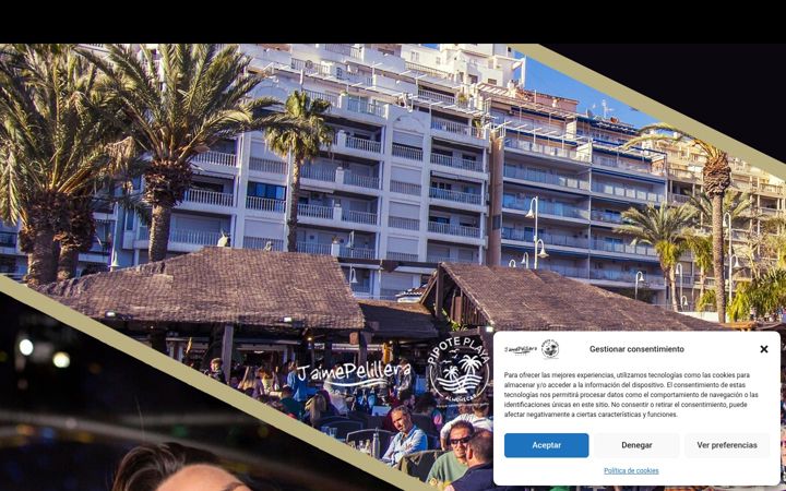 Screenshot of jaimepelillera.com