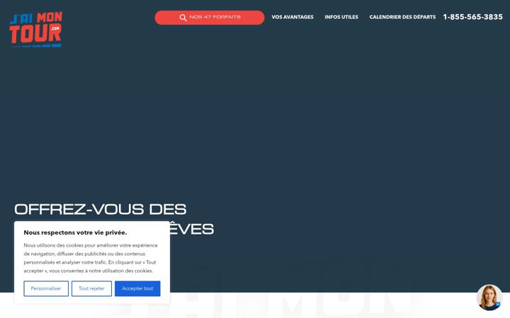Screenshot of jaimontour.com