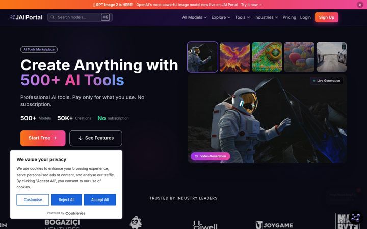 Screenshot of jaiportal.com