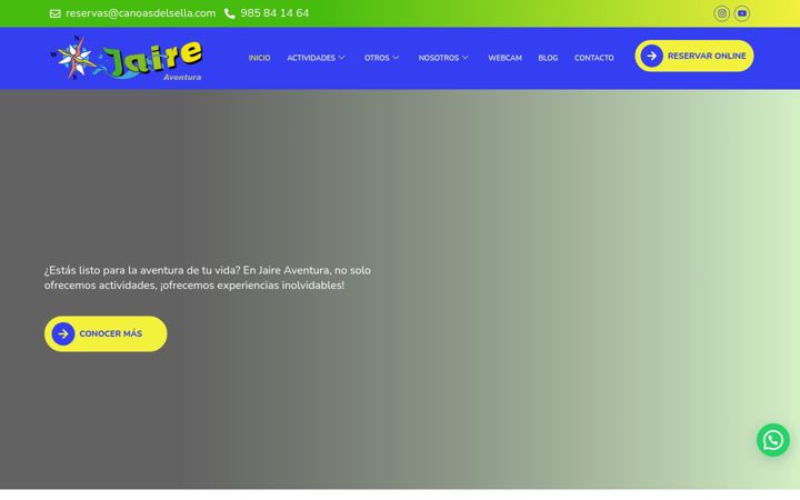 Screenshot of jairecanoas.com