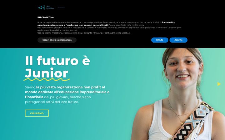 Screenshot of jaitalia.org