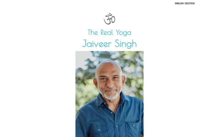 Screenshot of jaiveeryoga.com