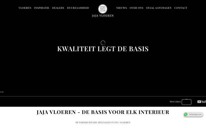 Screenshot of jajavloeren.nl