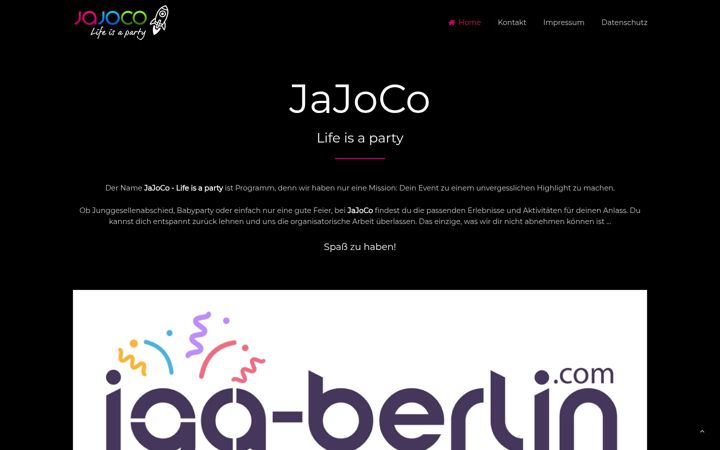 Screenshot of jajoco.com