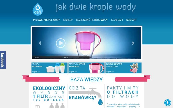 Screenshot of jakdwiekrople.pl
