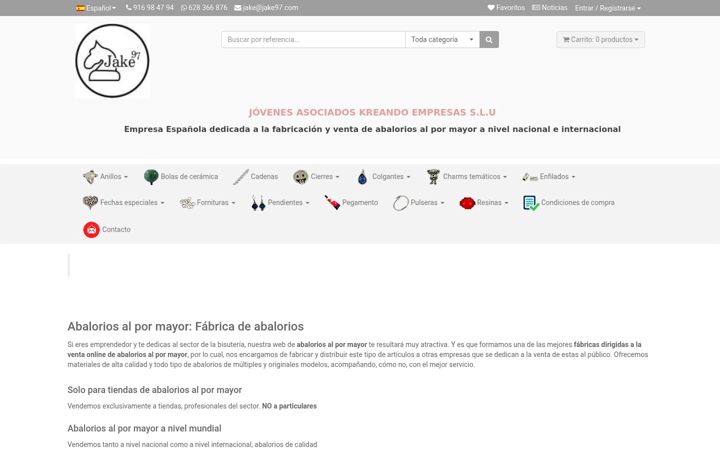 Screenshot of jake97.com