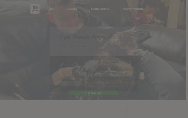 Screenshot of jakespetpals.co.uk