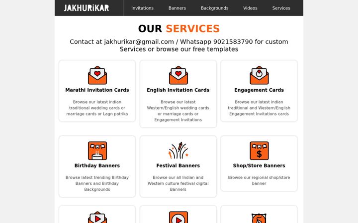 Ekraanipilt saidist jakhurikar.in