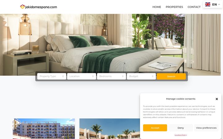 Screenshot of jakidomespana.com