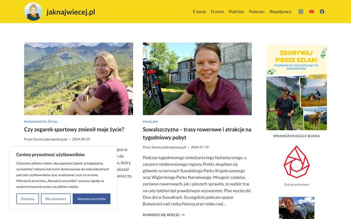 Screenshot of jaknajwiecej.pl