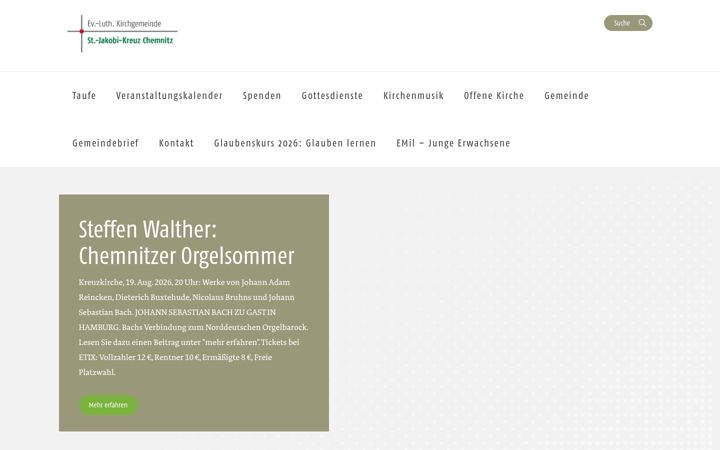 Screenshot of jakobikreuz.de