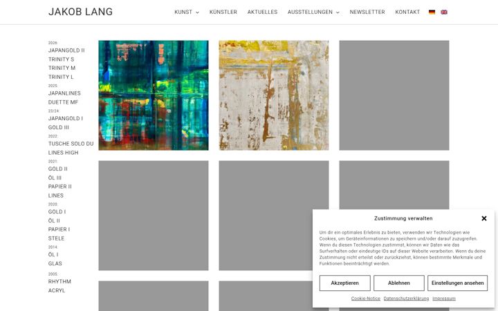 Screenshot of jakoblang.de