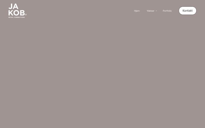 Screenshot of jakobretailconnections.com