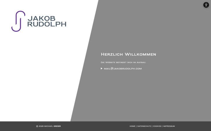 Screenshot of jakobrudolph.com