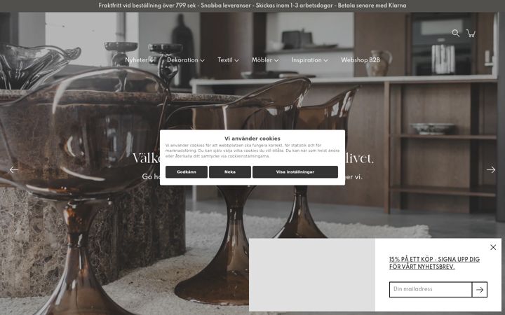 Screenshot of jakobsdals.com
