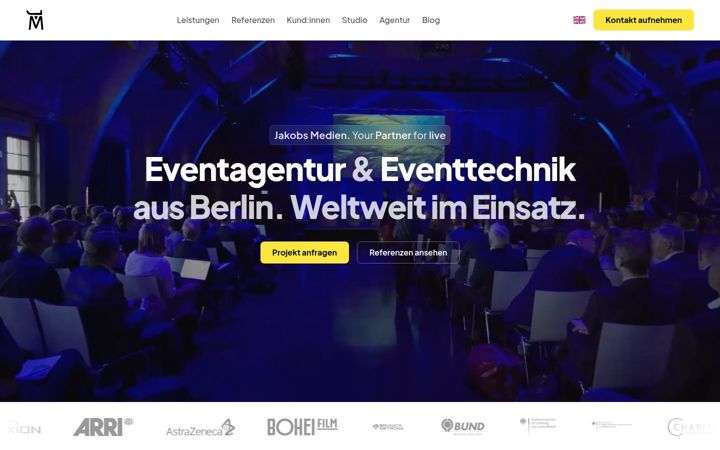 Screenshot of jakobsmedien.de