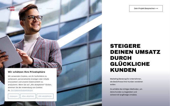 Screenshot of jakobunruh.com