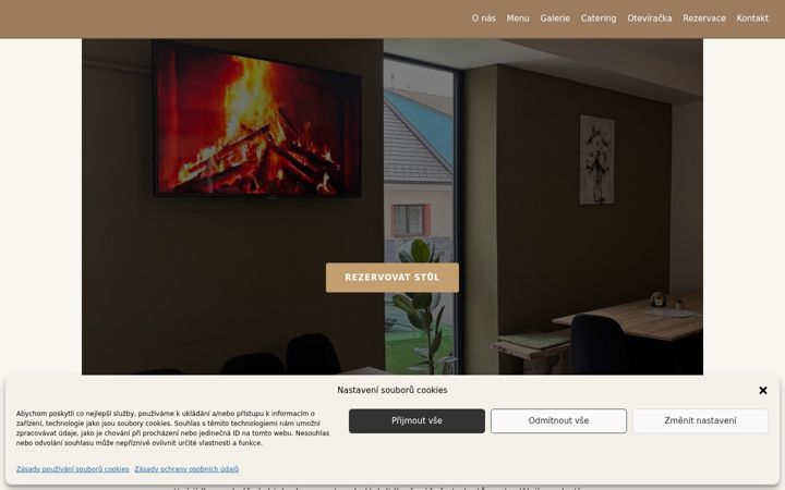 Screenshot of jakobybistrobar.cz