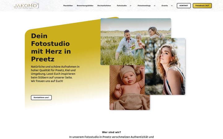 Screenshot of jakomo-foto.de