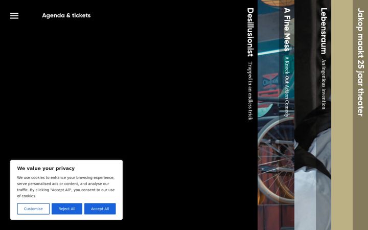 Screenshot of jakopahlbom.nl