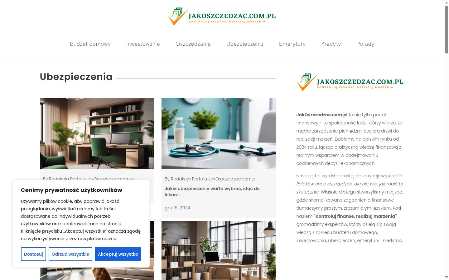 Screenshot tal-banner tal-kunsens muri qabel kwalunkwe interazzjoni