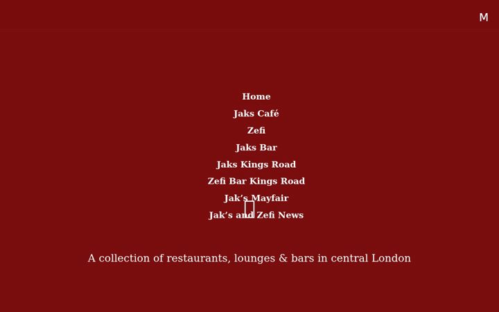 Screenshot of jakslondon.com