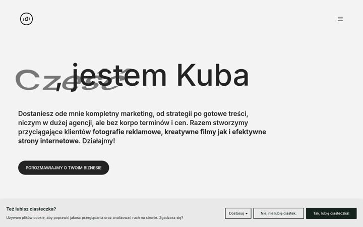 Screenshot of jakubicki.pl