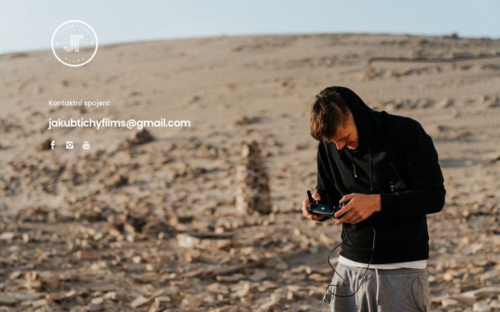 Screenshot of jakubtichyfilms.com
