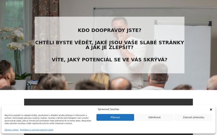 Screenshot of jakymaspotencial.cz