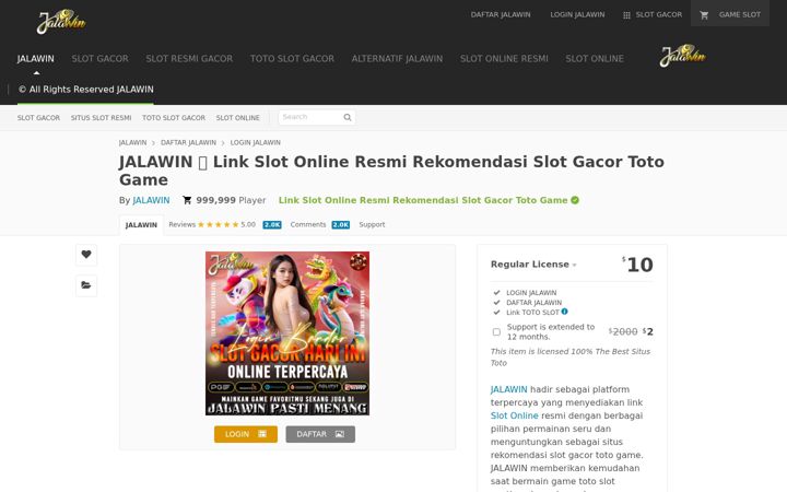 Screenshot of jalawin.it.com