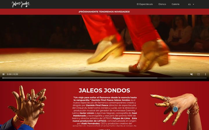 Screenshot of jaleosjondos.com