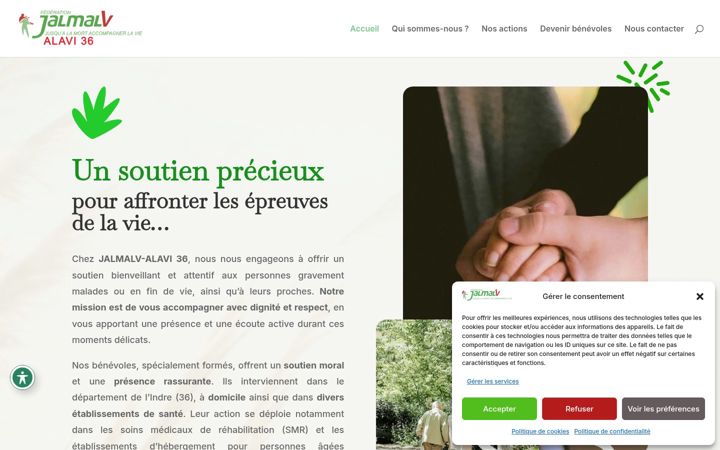 Screenshot of jalmalv-alavi36.fr
