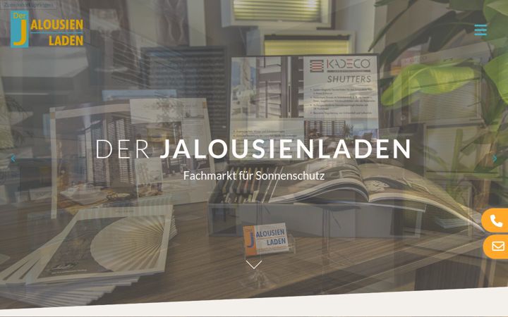 Screenshot of jalousienladen-dresden.de