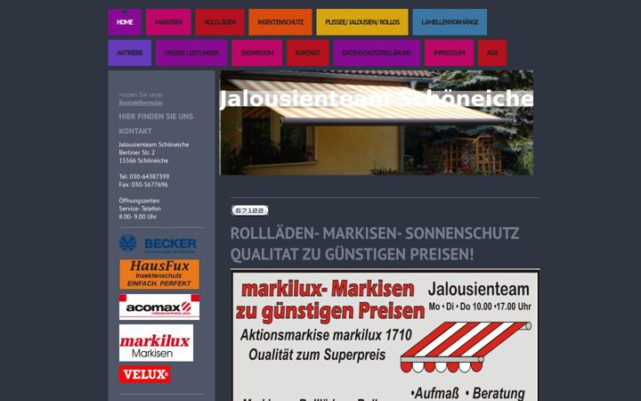 Screenshot of jalousienteam.com