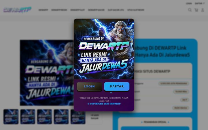 Screenshot of jalurdewa5.com