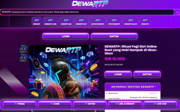 Screenshot of jalurdewa6.com