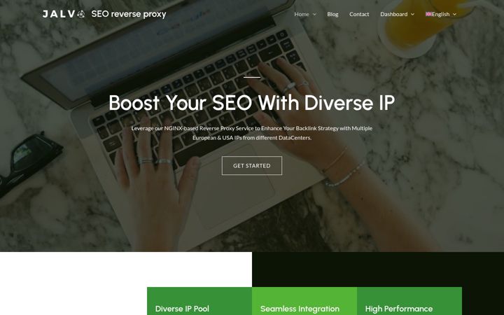 Screenshot of jalvo.eu