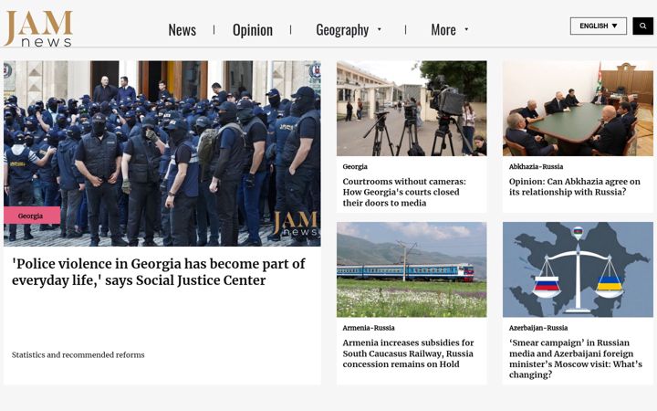 Screenshot of jam-news.net