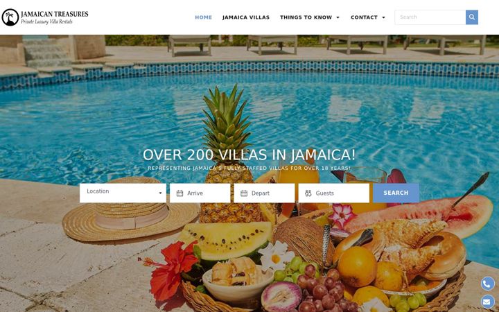 Screenshot of jamaicantreasures.com