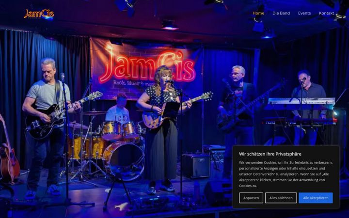 Screenshot of jamcis.de