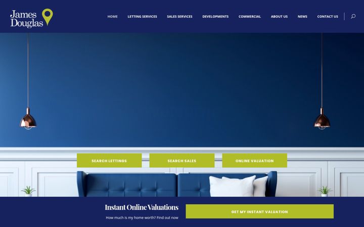 Screenshot of james-douglas.co.uk