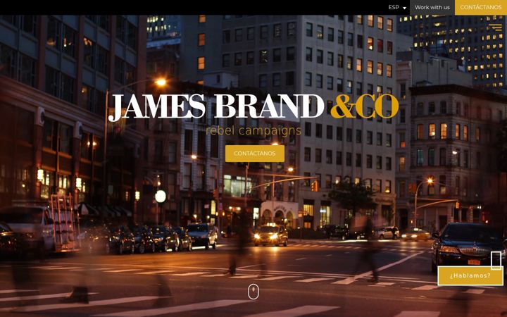 Screenshot of jamesbrand.co